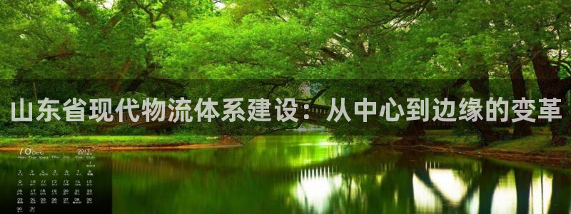 狗子28模拟器：山东省现代物流体系建设：从中心到边缘的变革