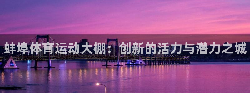 风速体育官网：蚌埠体育运动大棚：创新的活力与潜力之城
